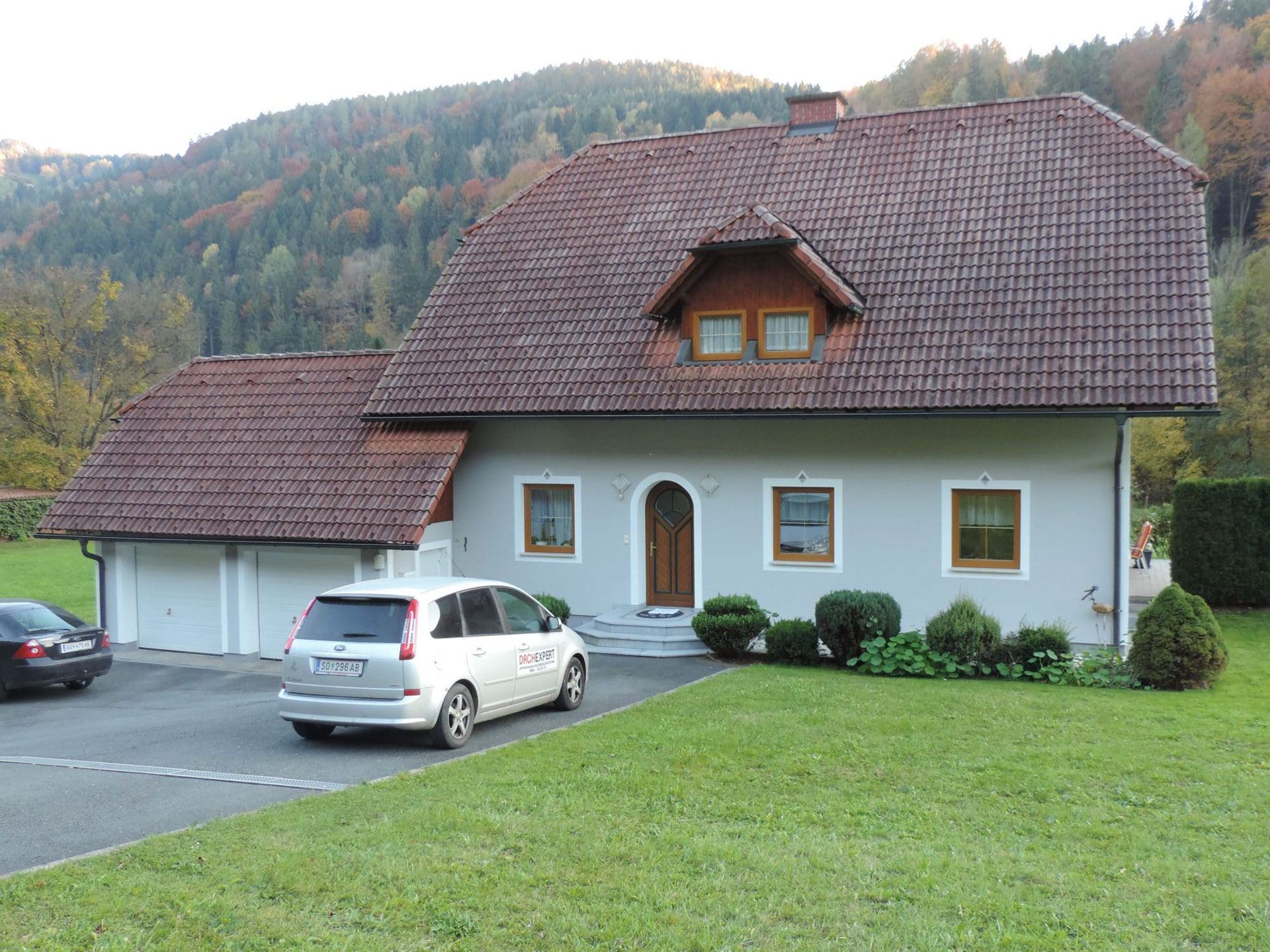 Dachreinigung Referenz 2 &ndash; Vorher