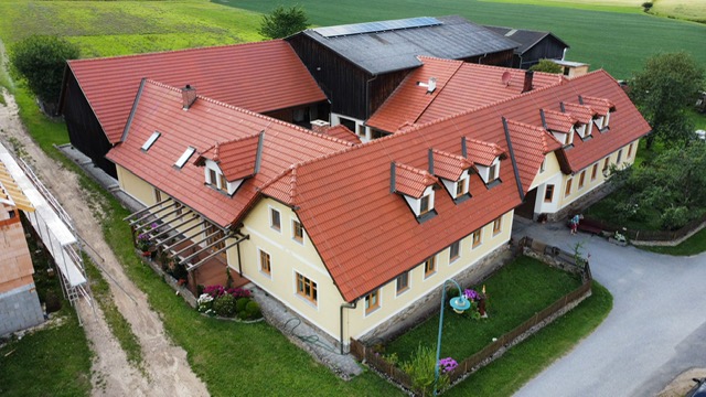 Dachreinigung Vorher-Nachher &ndash; Nachher