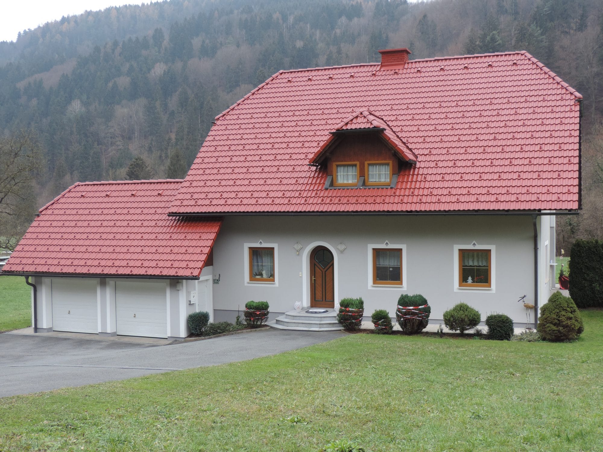 Dachreinigung in Teigitschgraben